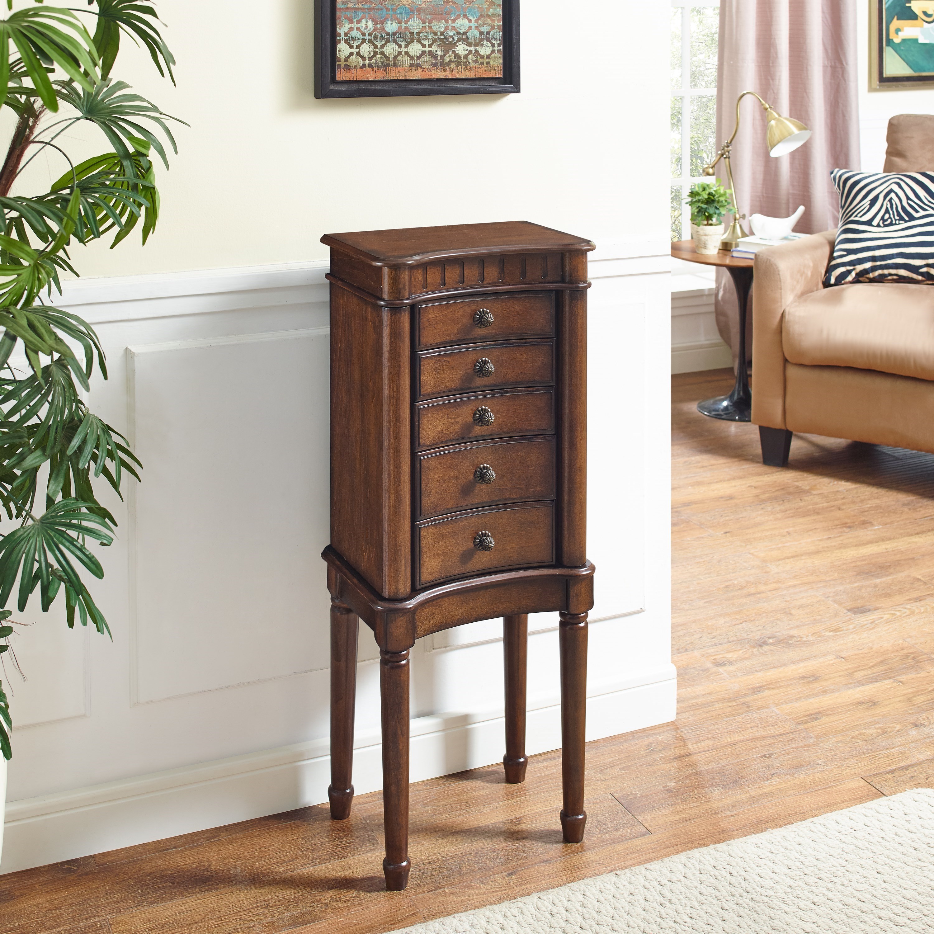Powell Jewelry Armoire 17J2005 Grace Jewelry Armoire Bullard